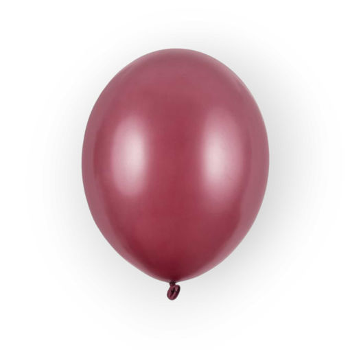 Picture of LATEX BALLOONS METALLIC MAROON 12 INCH